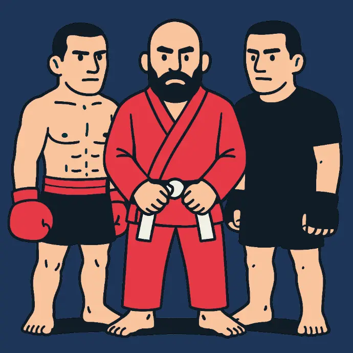 disciplinas, peleadores de mma, peleadores